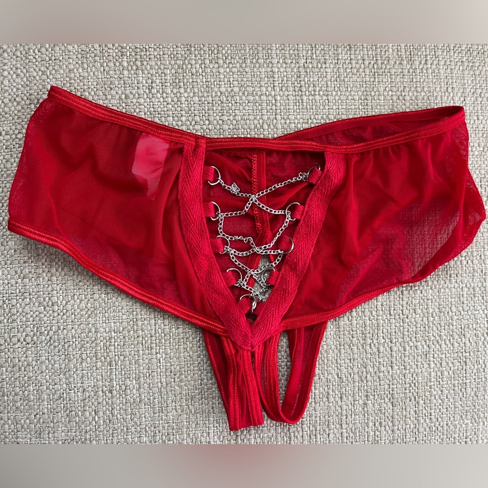 Frederick’s of Hollywood Crotchless Panties NWOT